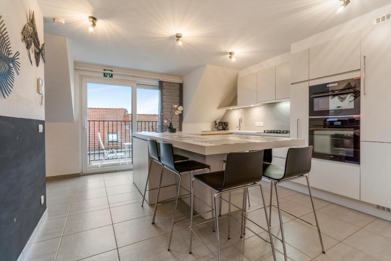 Penthouse Duplex Apartment Statler Blankenberge Exterior foto